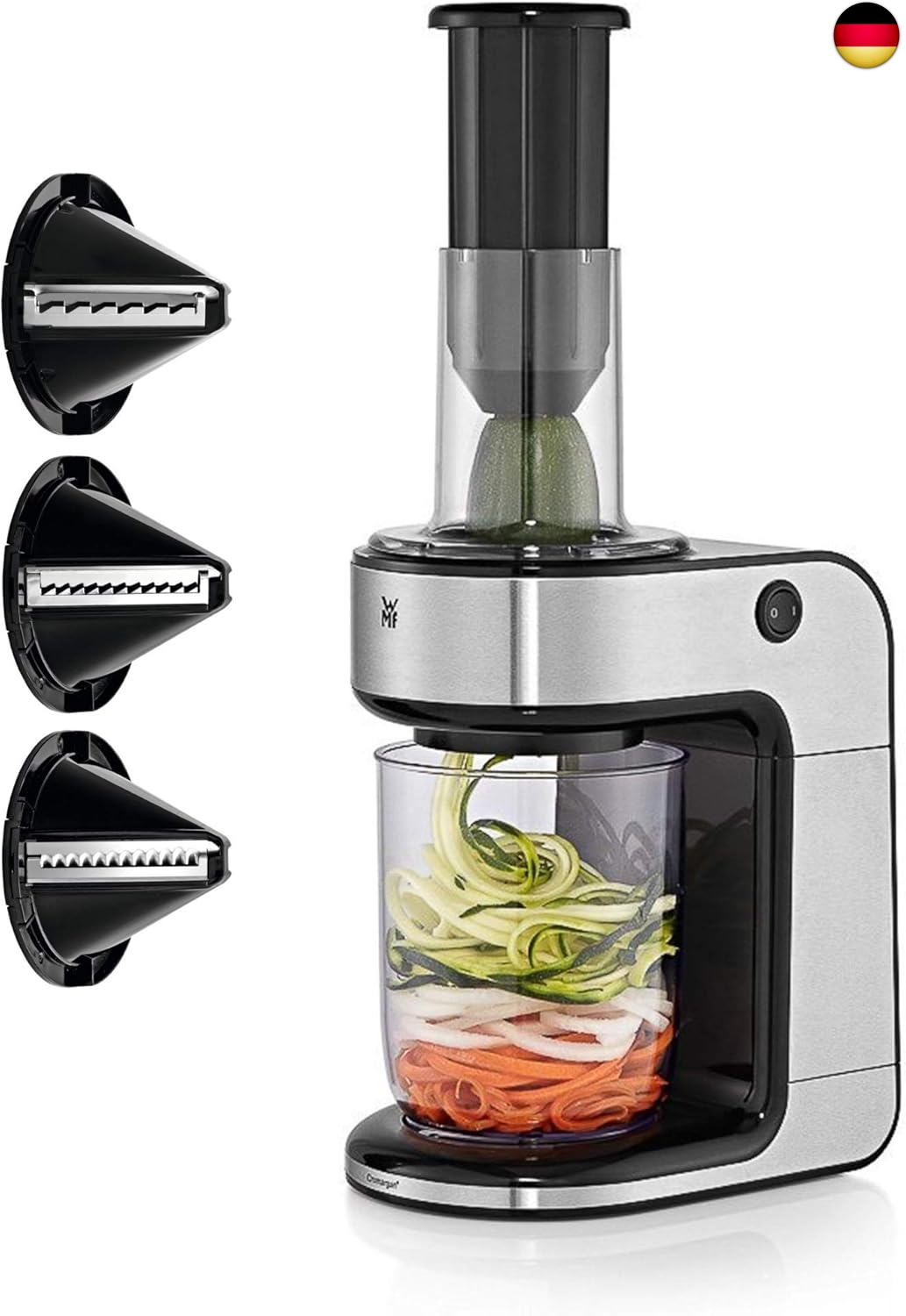WMF Kult X Gemüsenudeln Spiralschneider elektrisch, Zoodle Maker, Zucchini 